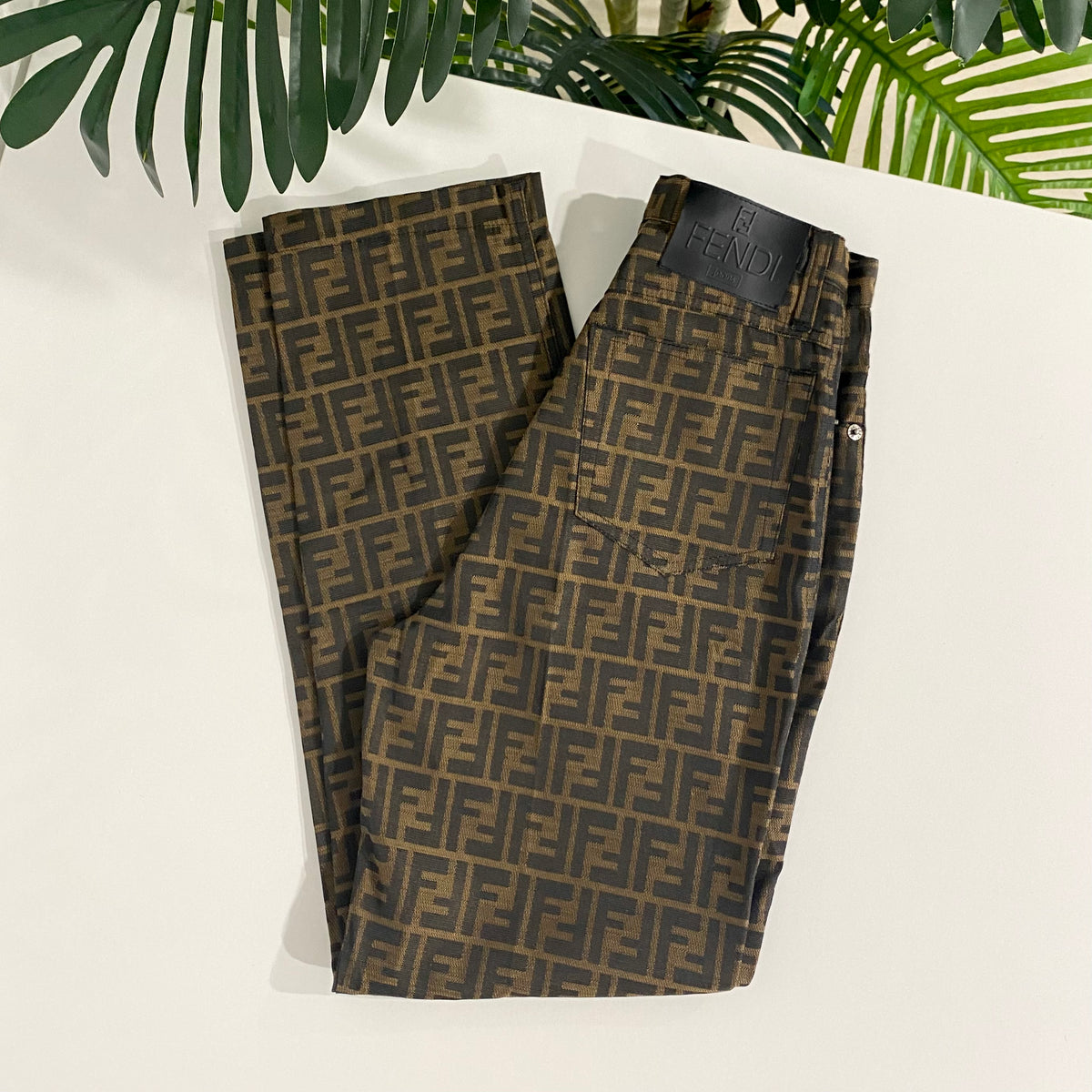 Fendi Vintage Zucca Pants – Dina C's Fab and Funky Consignment