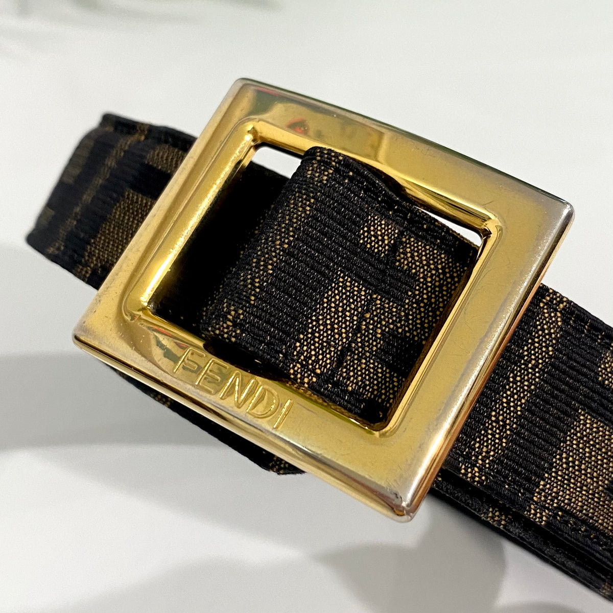 Fendi Vintage Zucca Belt – Dina C display picture 3