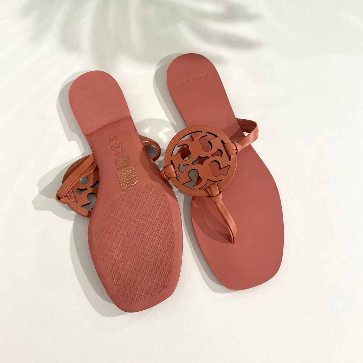 Tory Burch Miller Square-Toe Pink Sandal – Dina C's Fab and Funky  Consignment Boutique