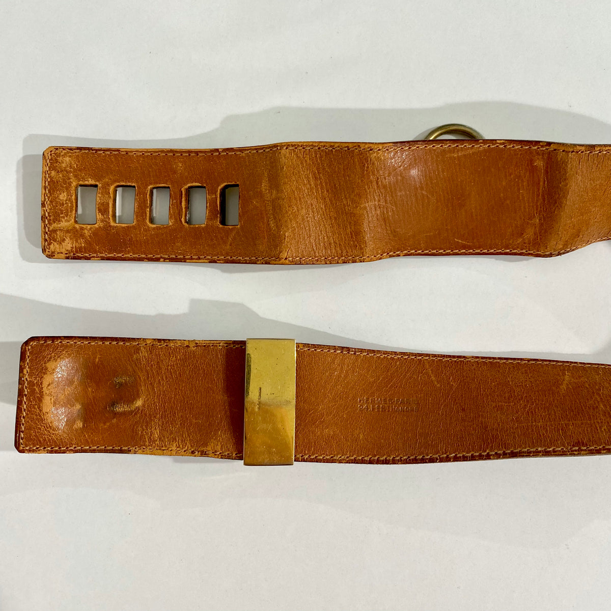 Sold at Auction: Hermès, Hermès - Collier de Chien leather belt