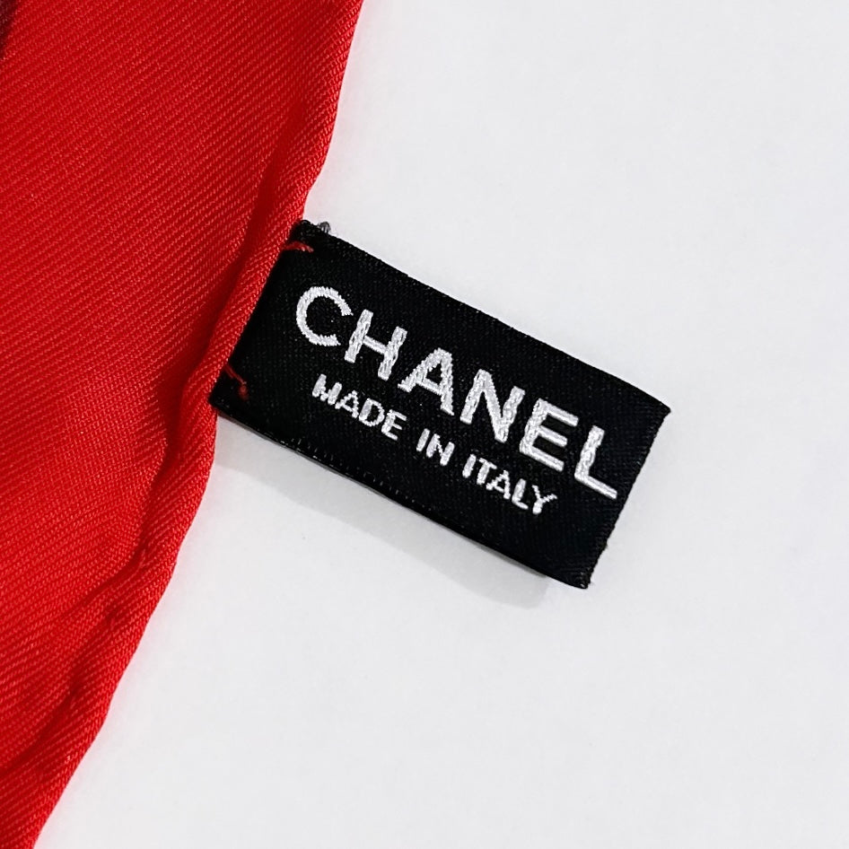 Chanel Lion Silk Scarf