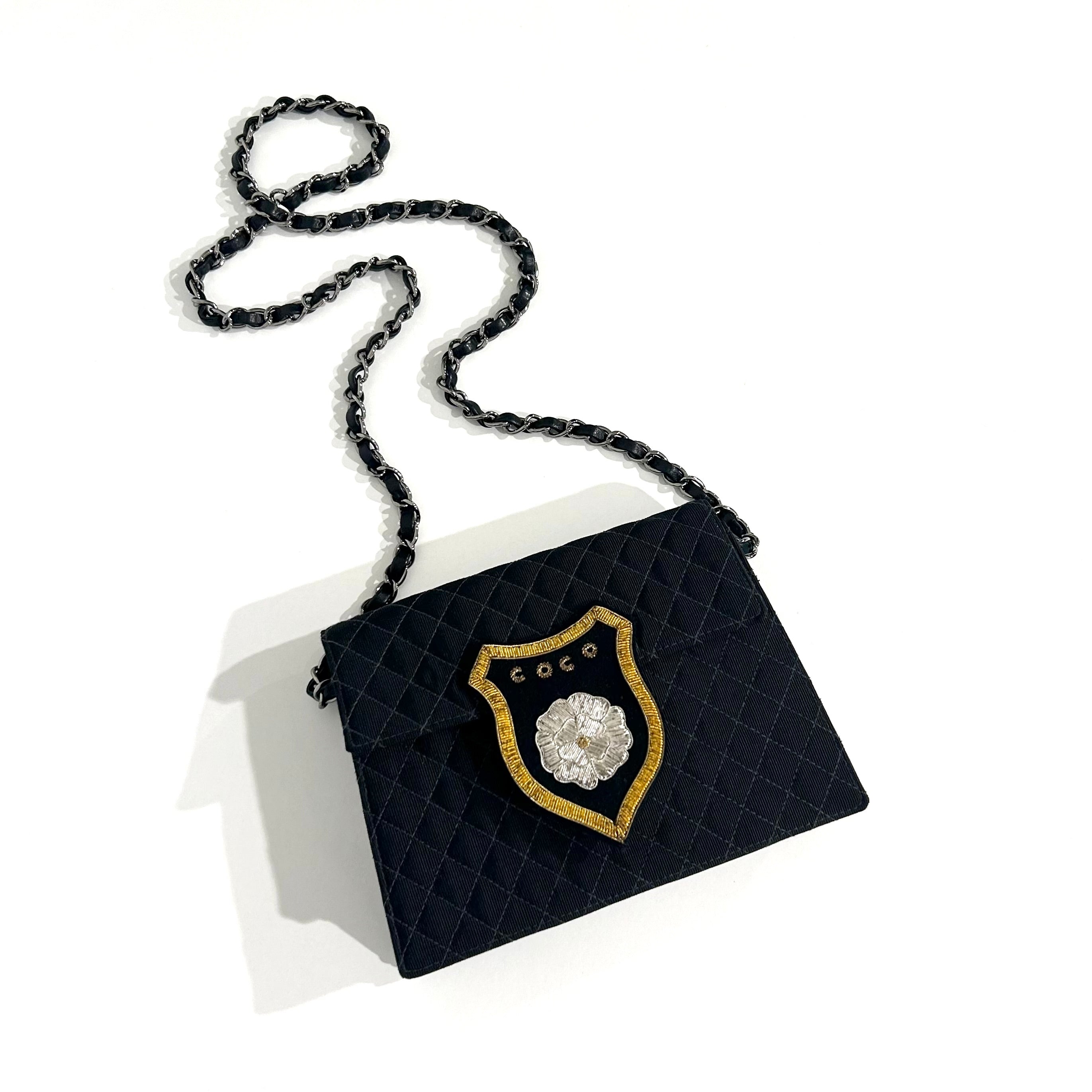 Chanel Coco Crest Flap Bag
