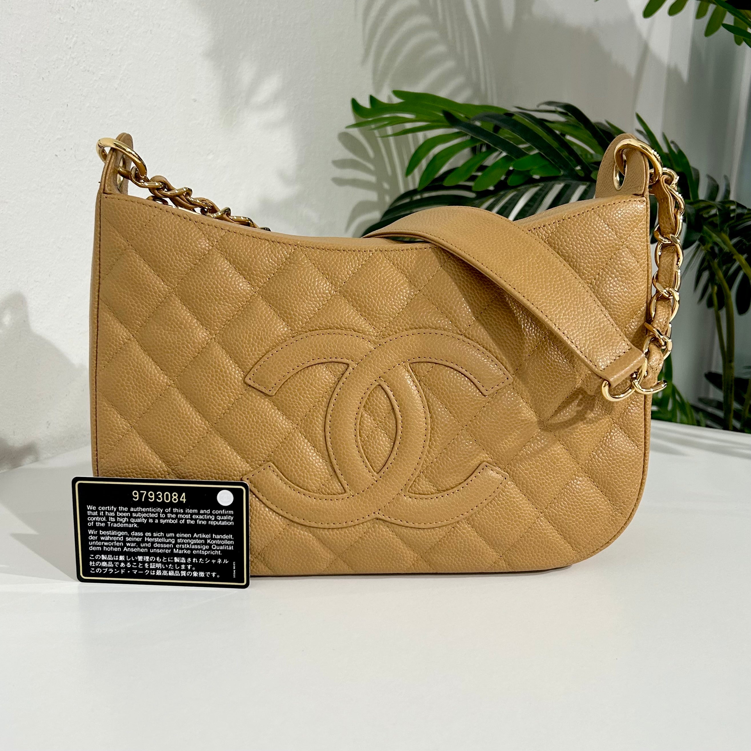 Chanel Tan Timeless Shoulder Bag