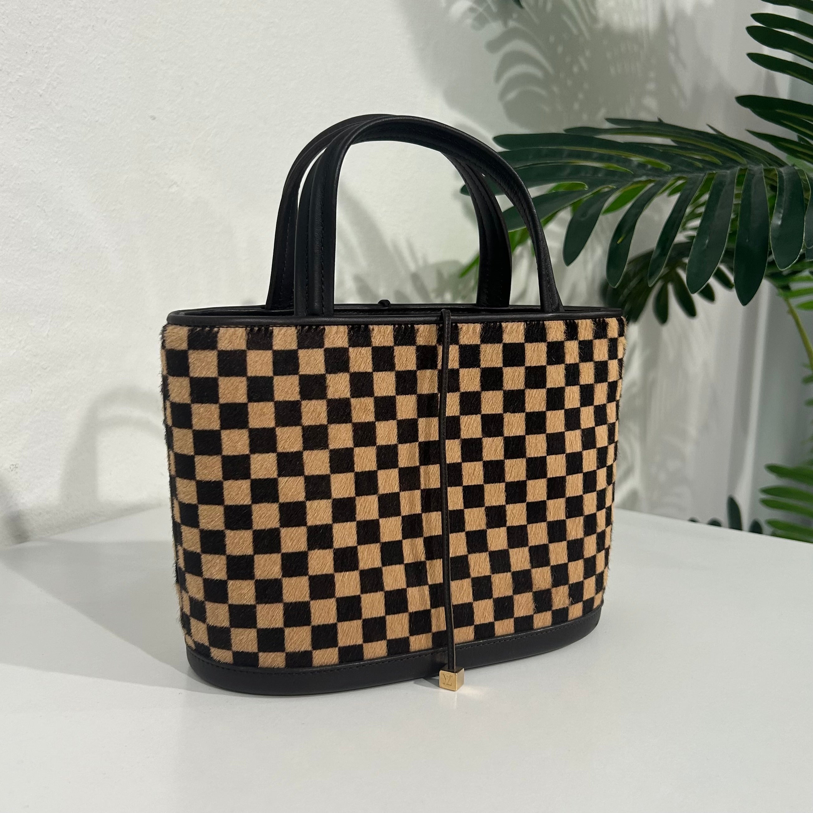 Louis Vuitton Damier Sauvage Impala Mini Tote Bag