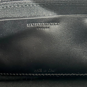 Burberry Check Wool Mini Tote Bag