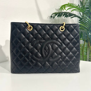 Chanel Black Caviar GST