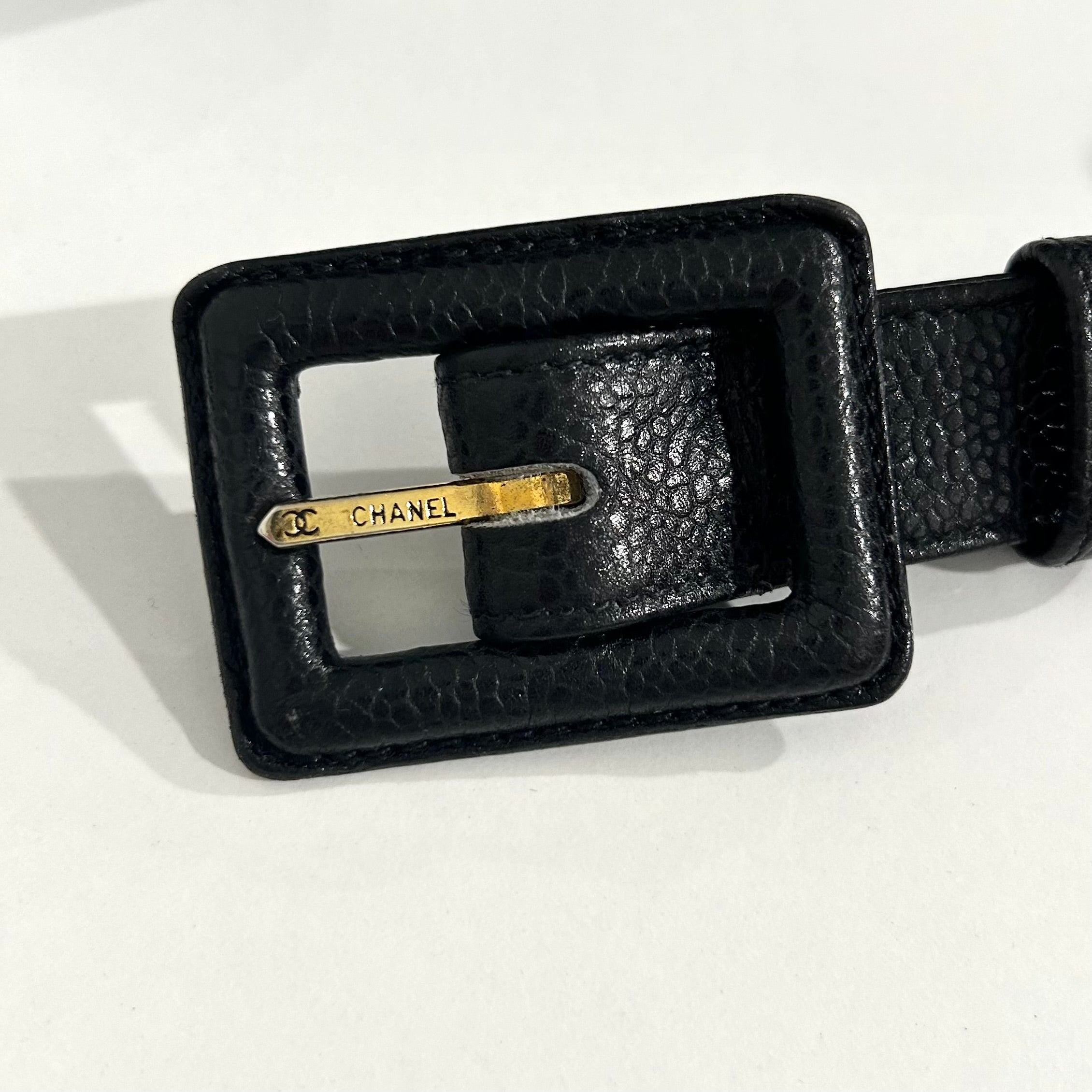 Chanel Vintage Black Belt Bag