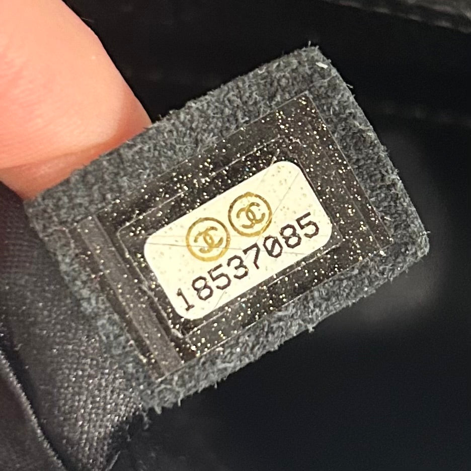 Chanel Black Caviar GST