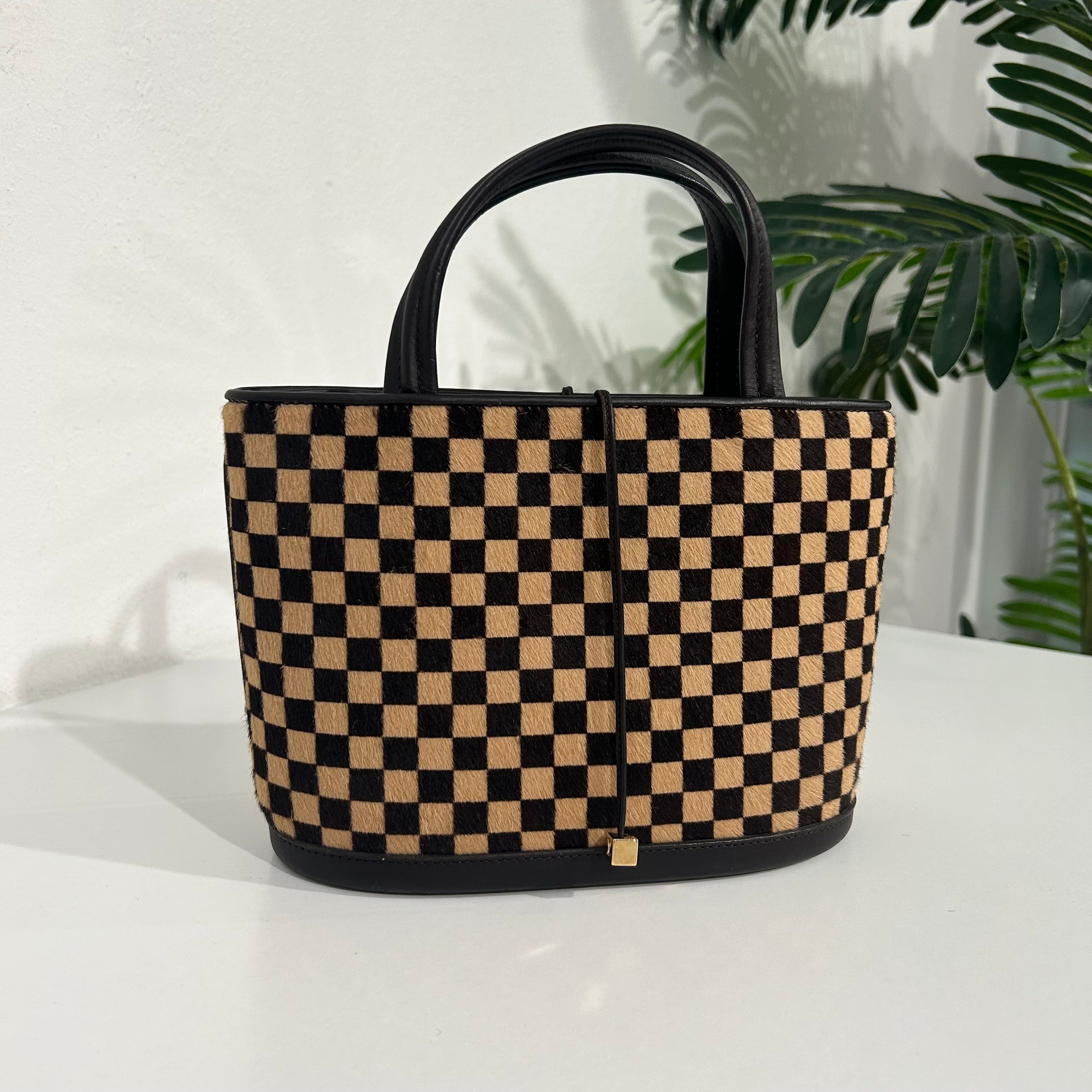 Louis Vuitton Damier Sauvage Impala Mini Tote Bag