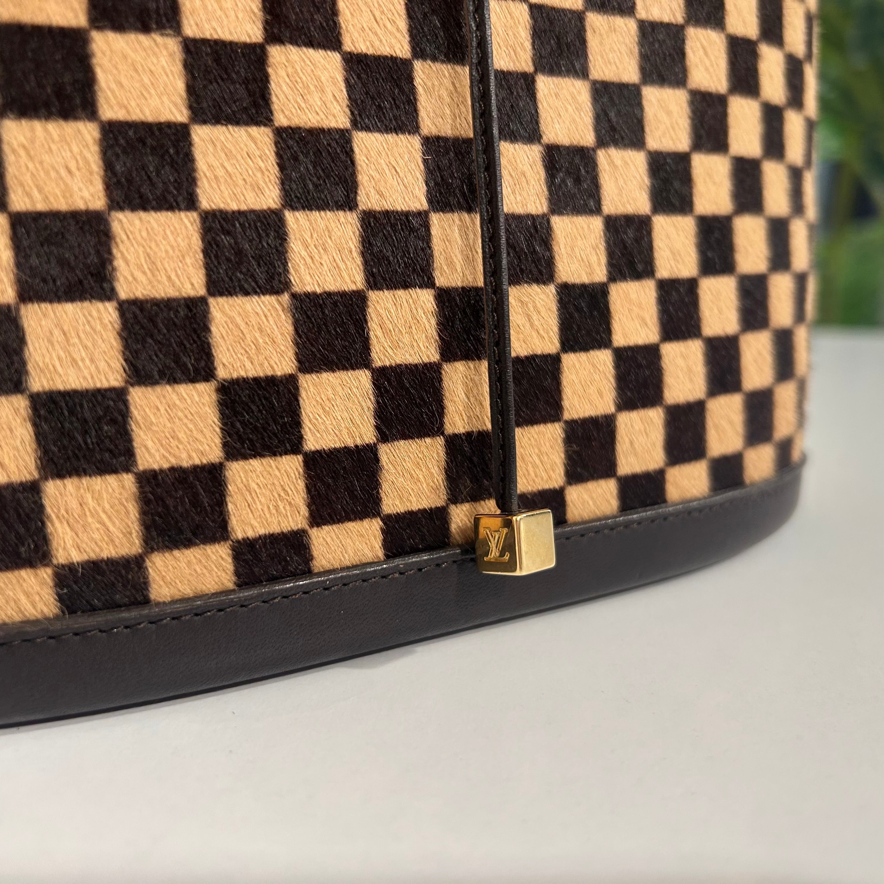 Louis Vuitton Damier Sauvage Impala Mini Tote Bag