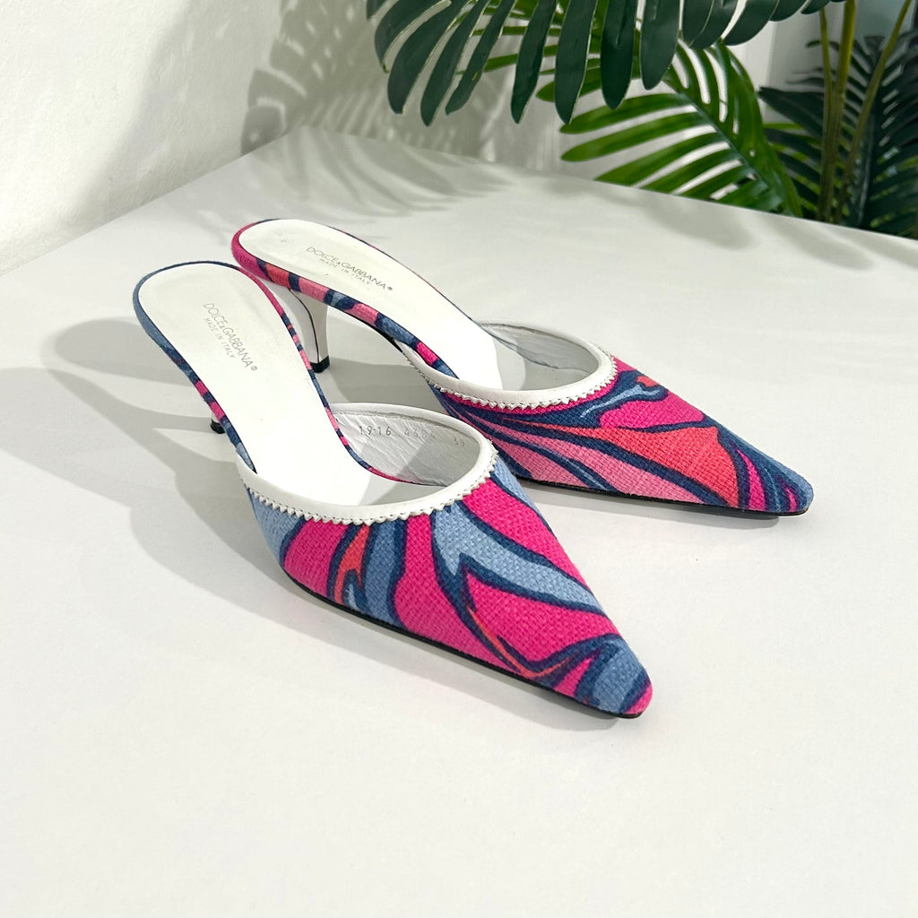 Dolce & Gabbana Psychedelic Mules
