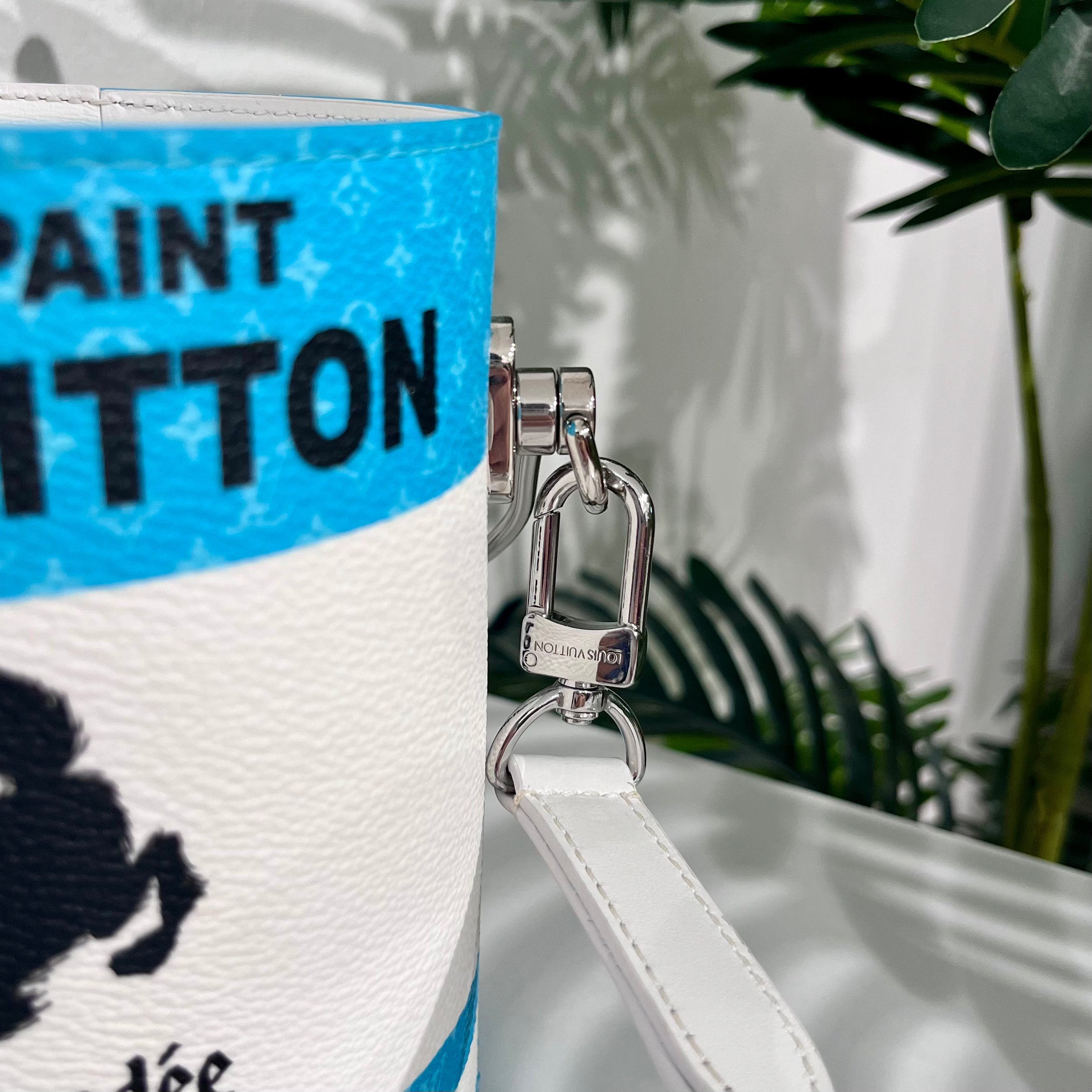Louis Vuitton Virgil Alboh Blue Paint Can Bag