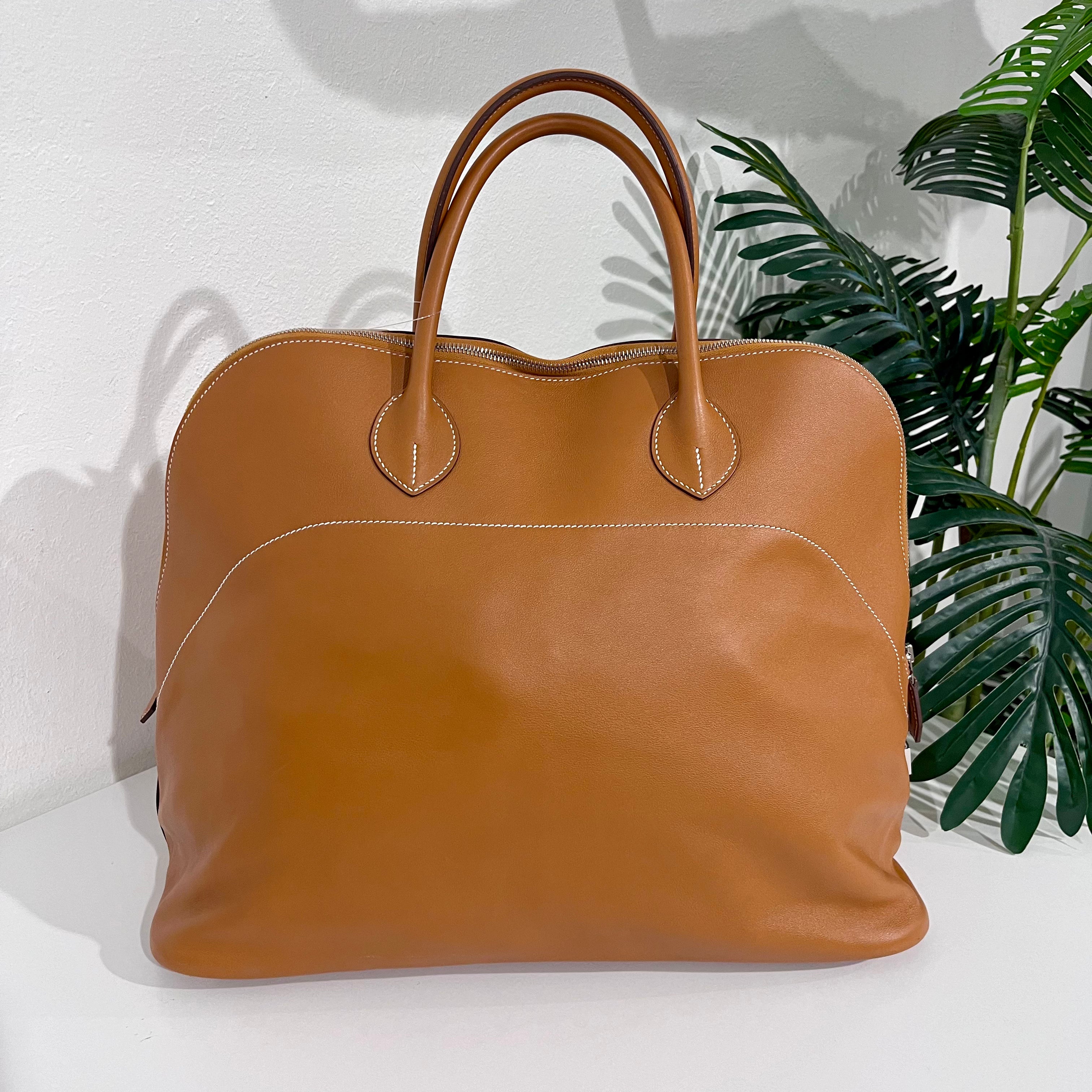Hermes Sikkim Leather Bolide Relax 45
