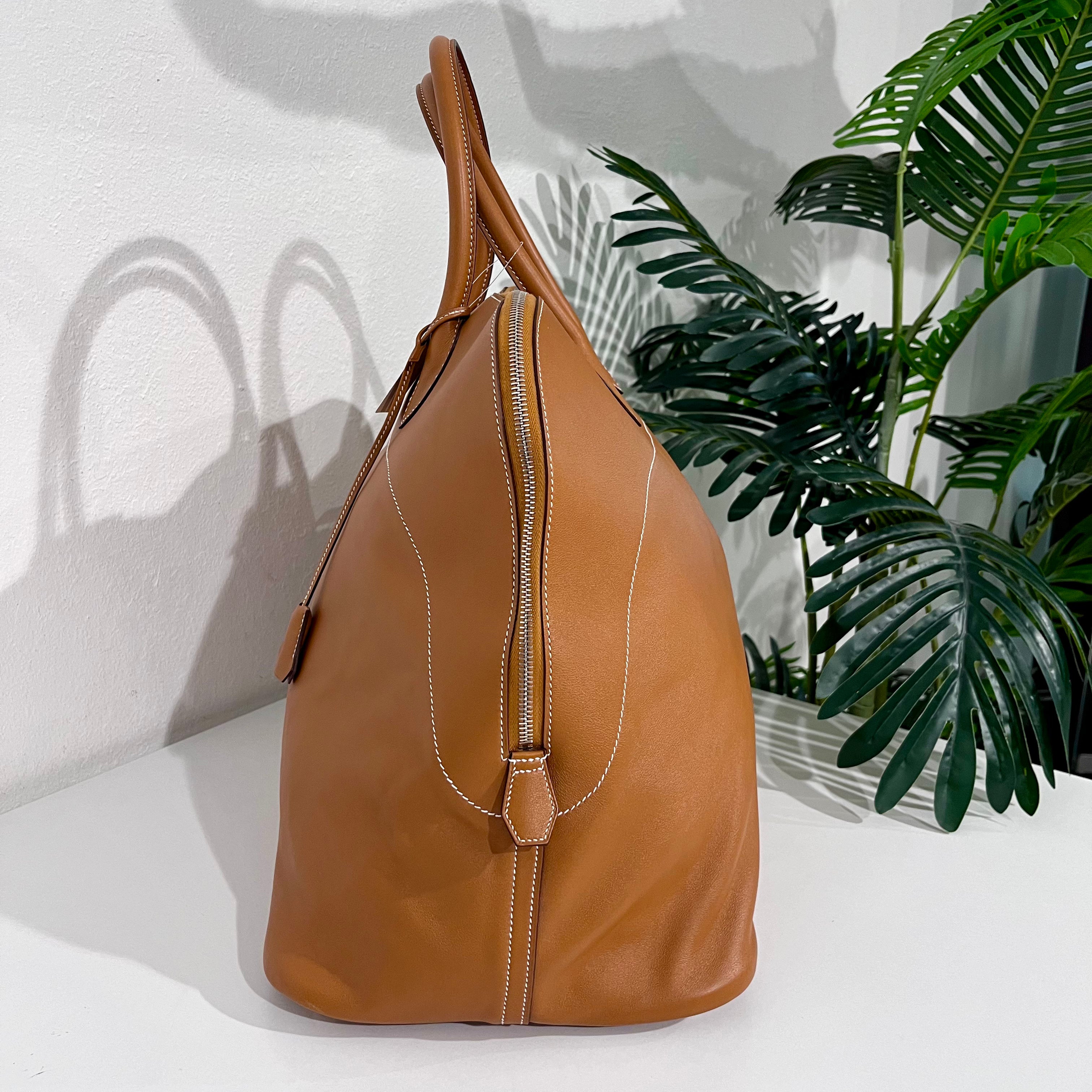 Hermes Sikkim Leather Bolide Relax 45
