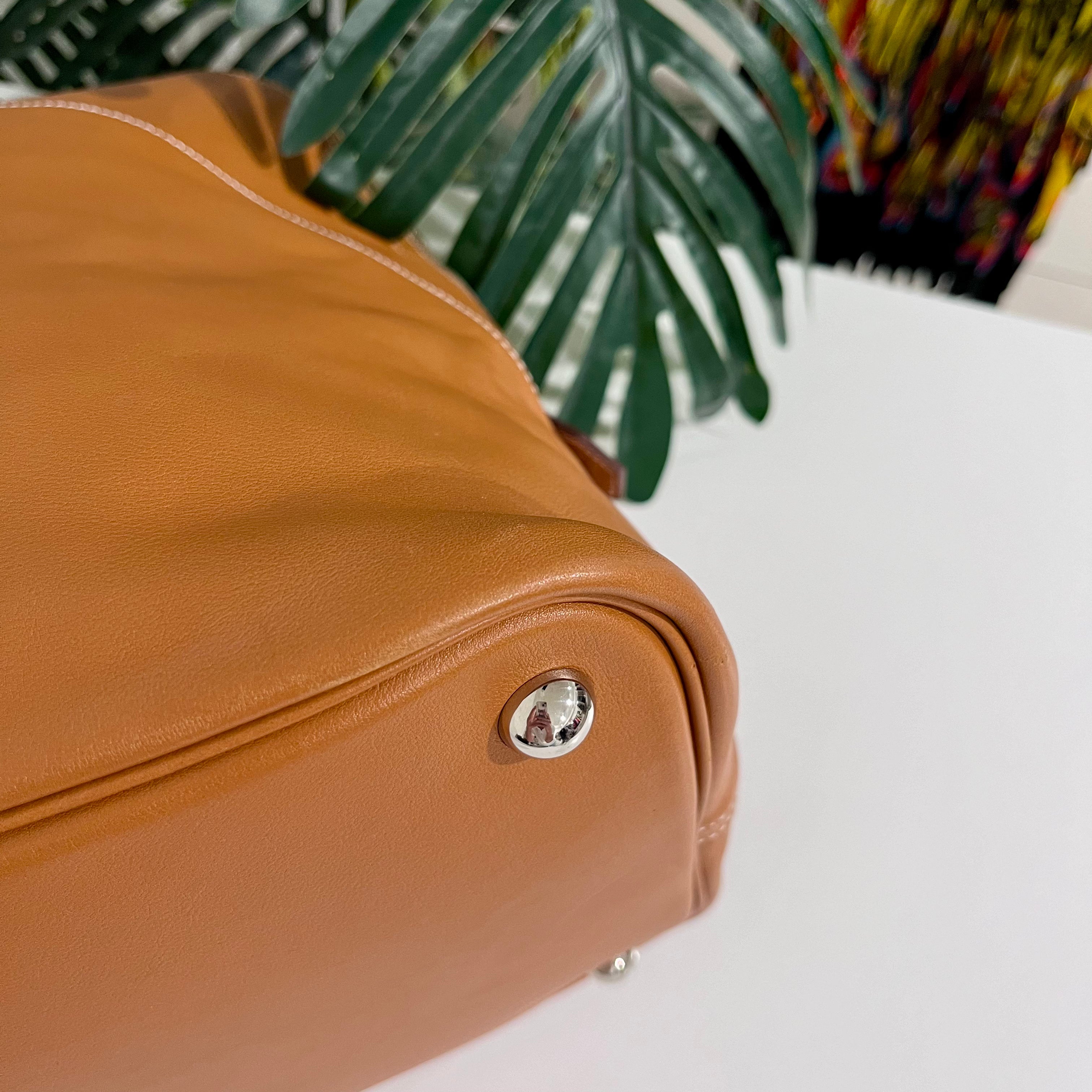 Hermes Sikkim Leather Bolide Relax 45