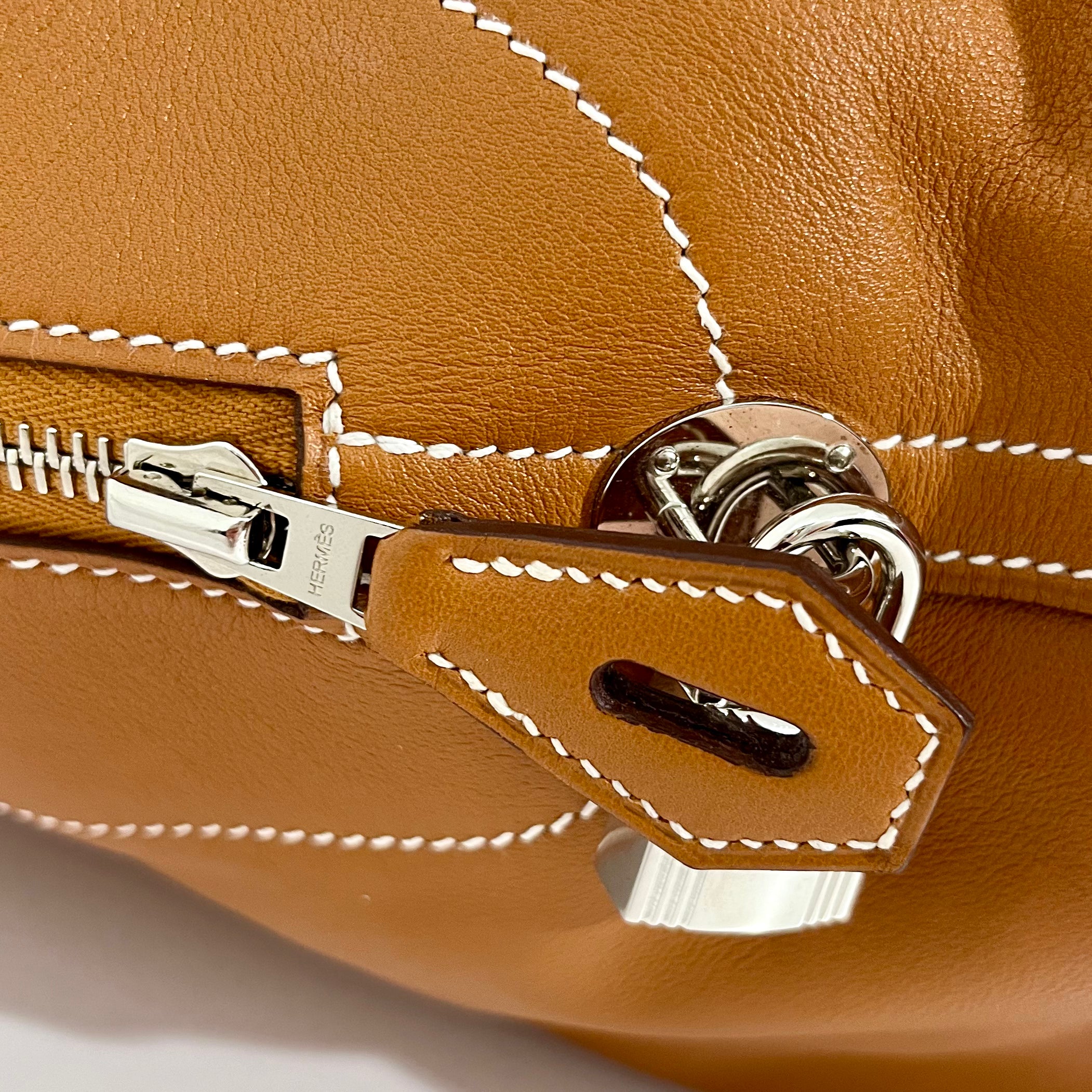 Hermes Sikkim Leather Bolide Relax 45