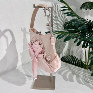 Christian Dior Pink Satin Ballet Corset Mini Bag