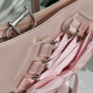 Christian Dior Pink Satin Ballet Corset Mini Bag