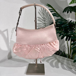 Christian Dior Pink Satin Ballet Corset Mini Bag