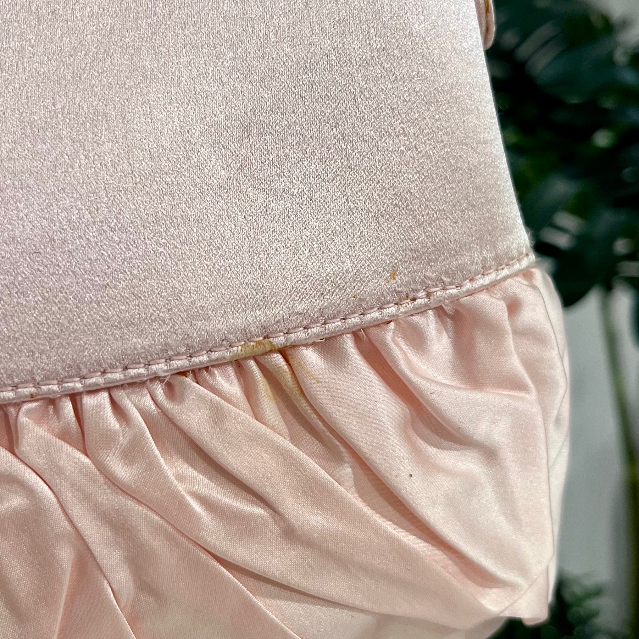 Christian Dior Pink Satin Ballet Corset Mini Bag