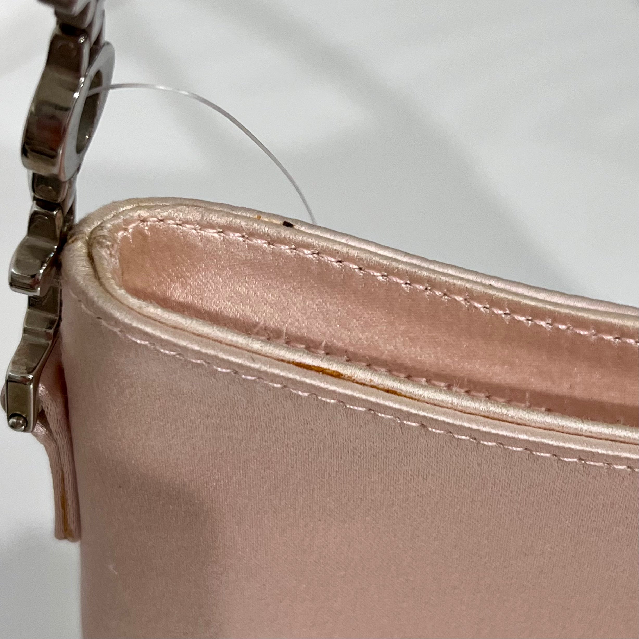 Christian Dior Pink Satin Ballet Corset Mini Bag