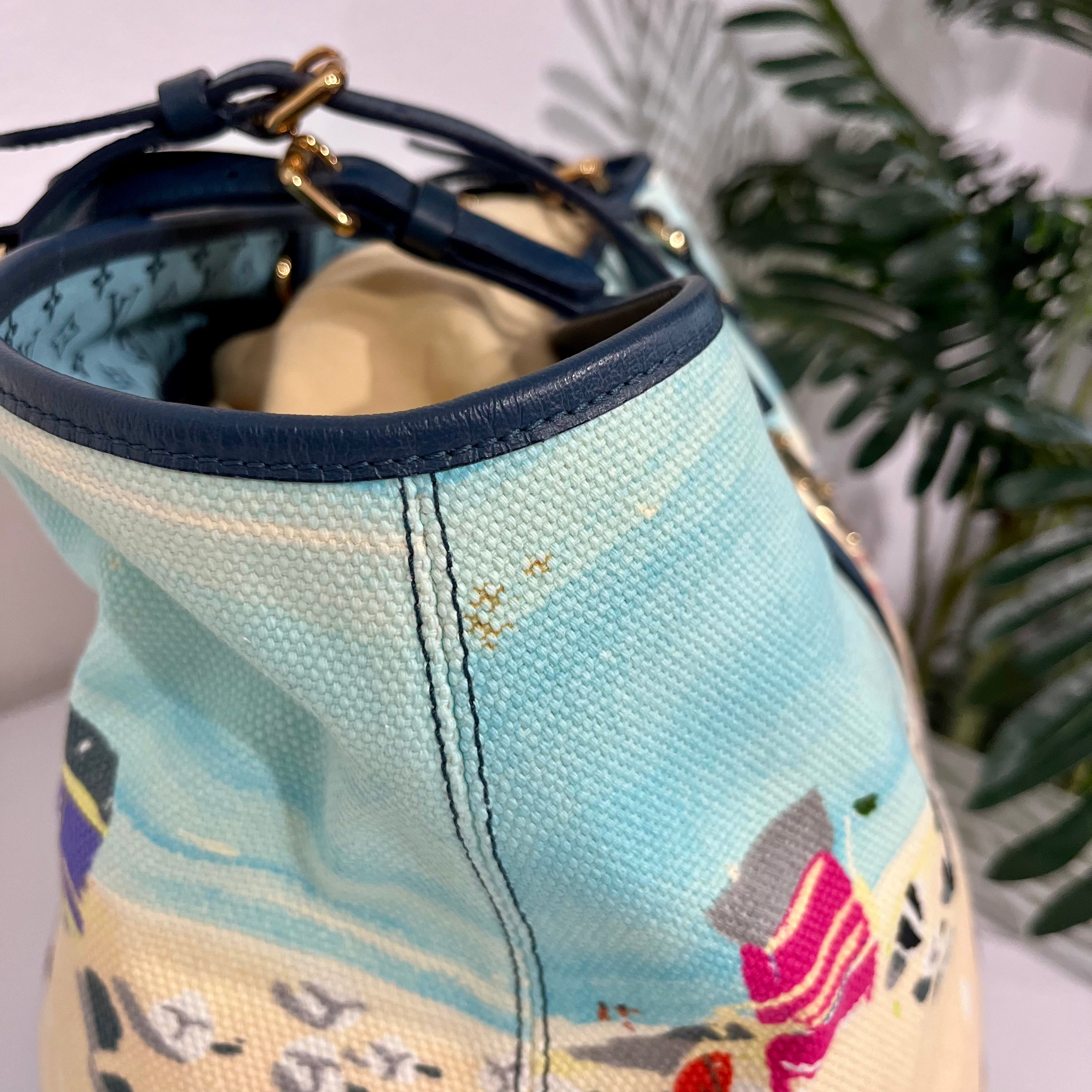 Louis Vuitton Canvas Beach Tote
