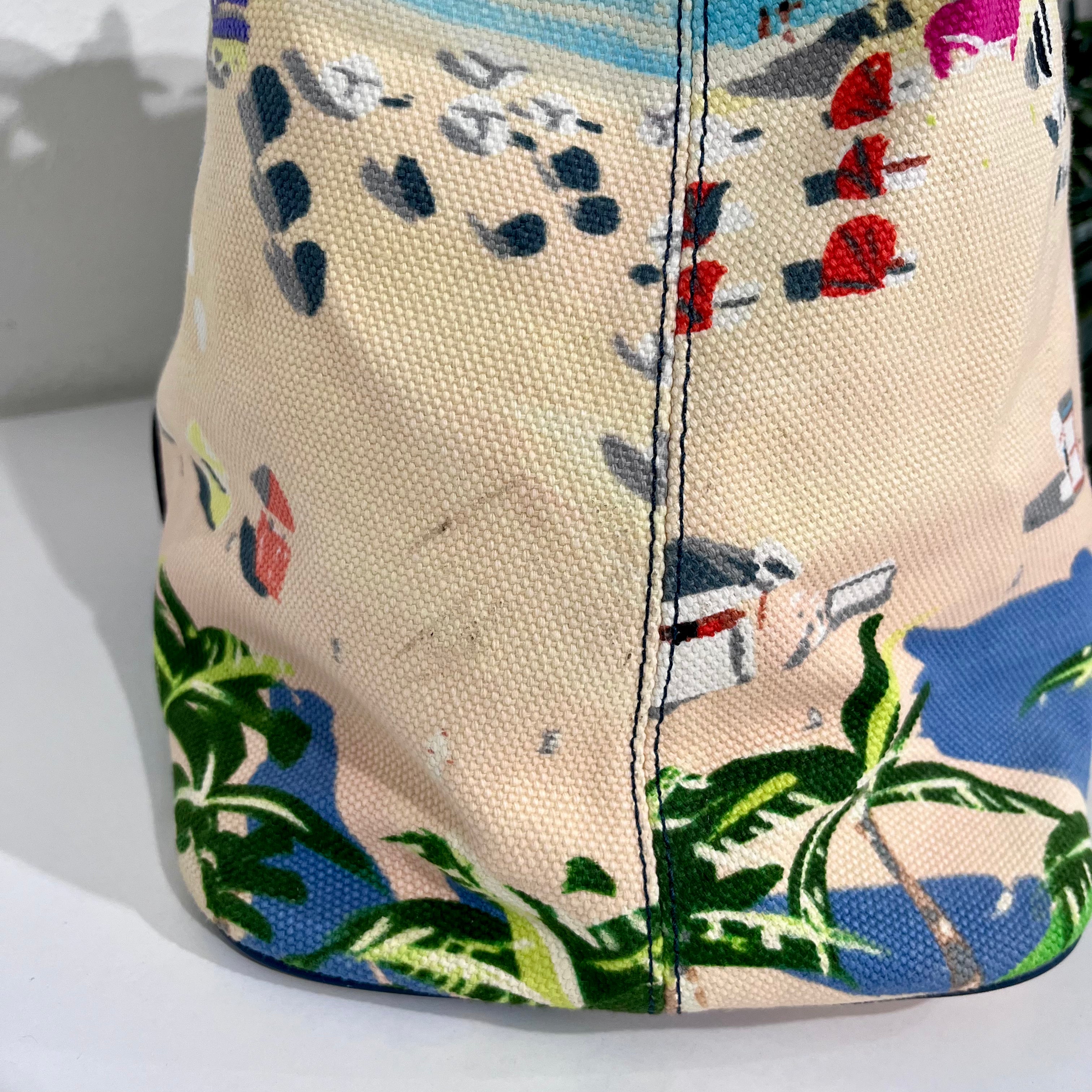 Louis Vuitton Canvas Beach Tote