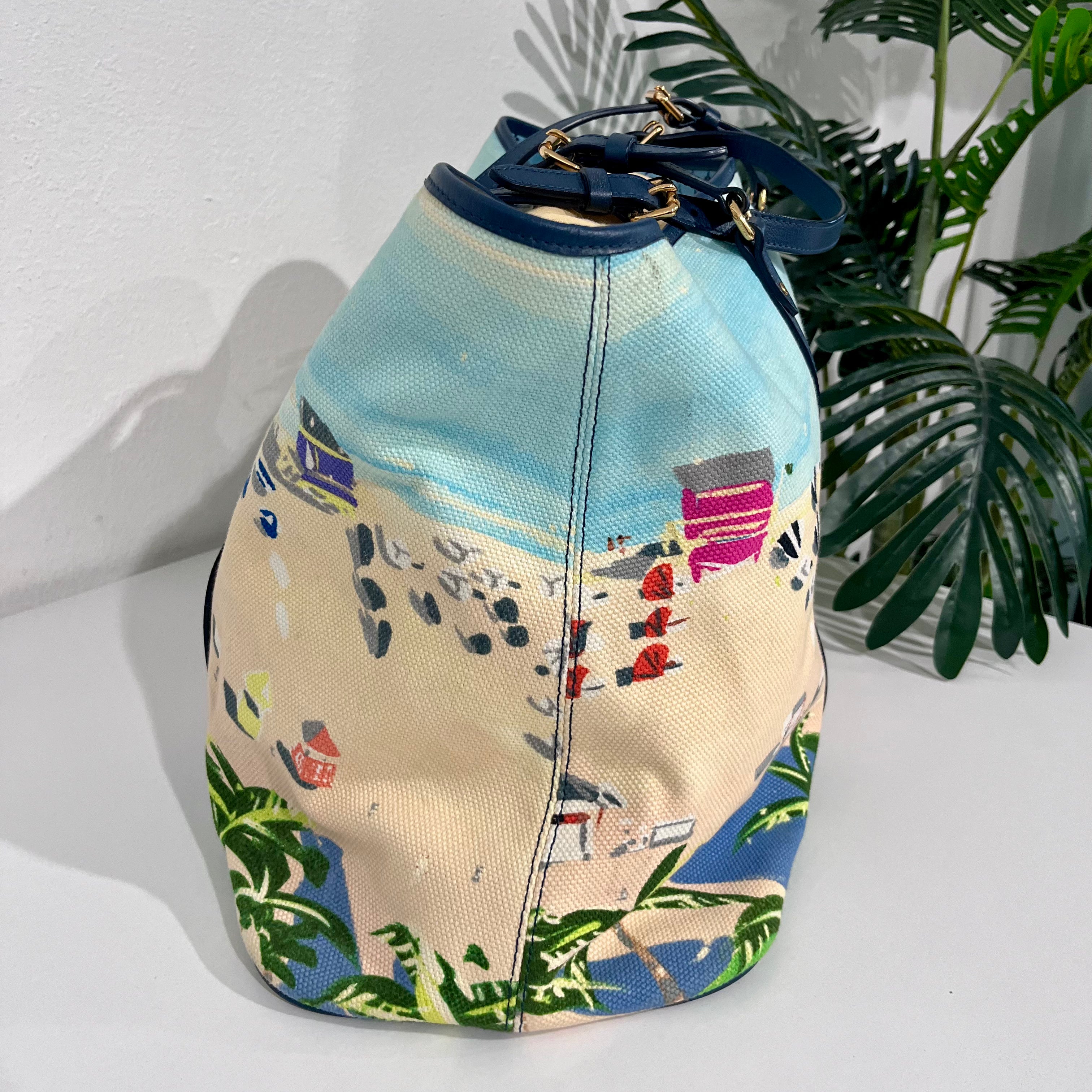 Louis Vuitton Canvas Beach Tote