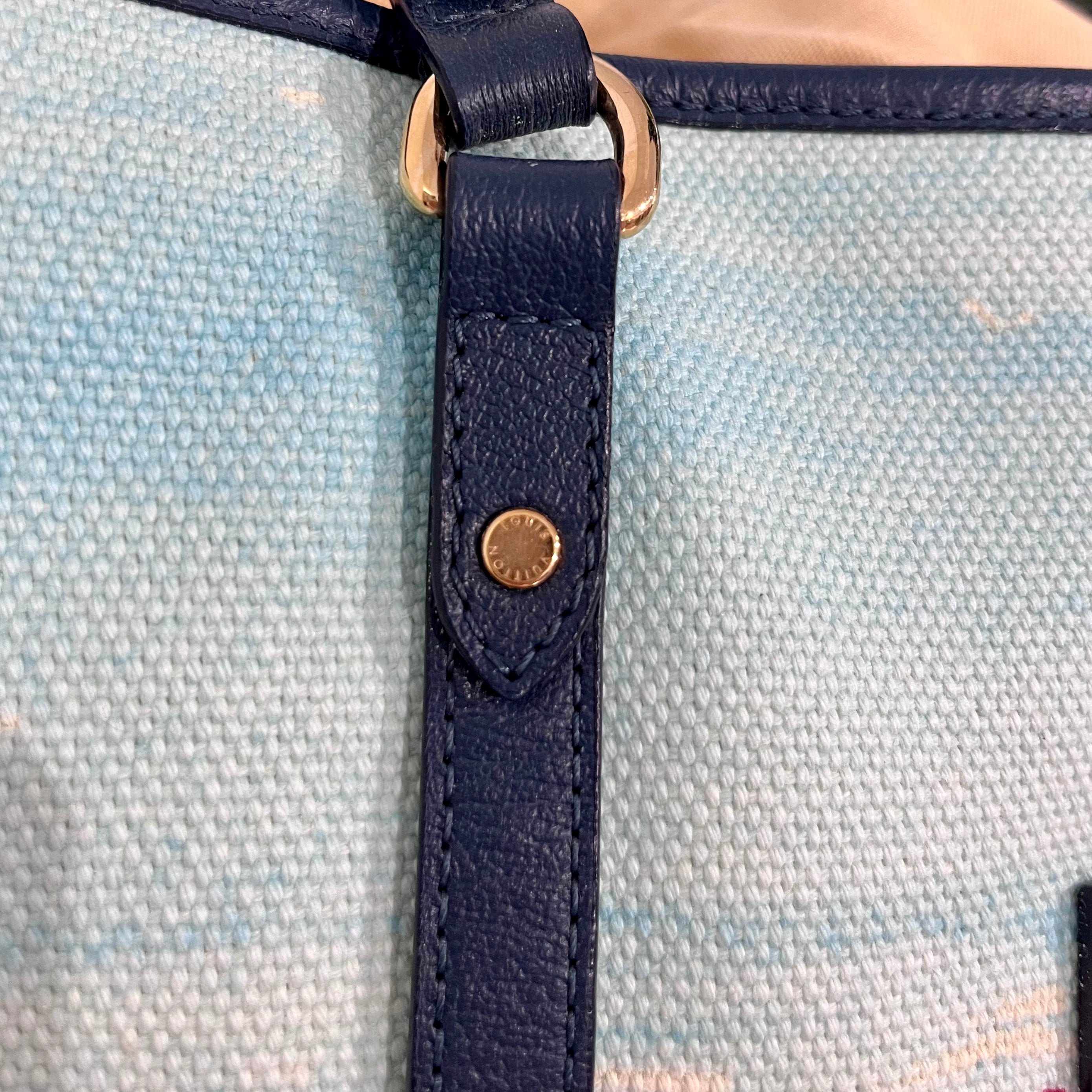 Louis Vuitton Canvas Beach Tote