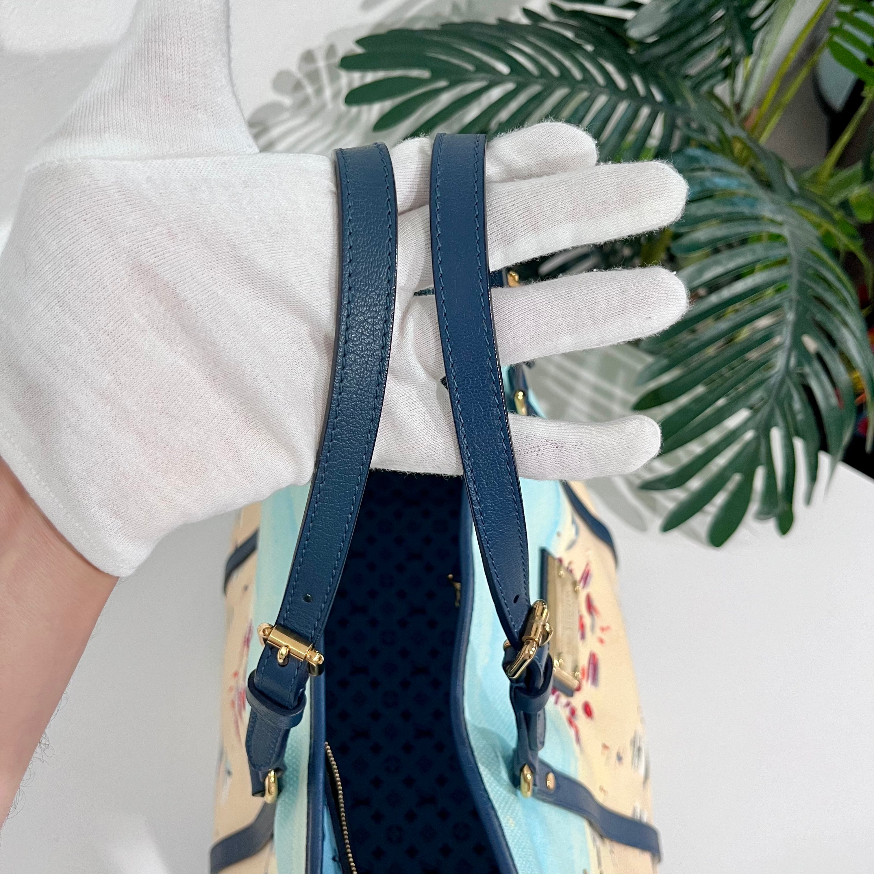 Louis Vuitton Canvas Beach Tote