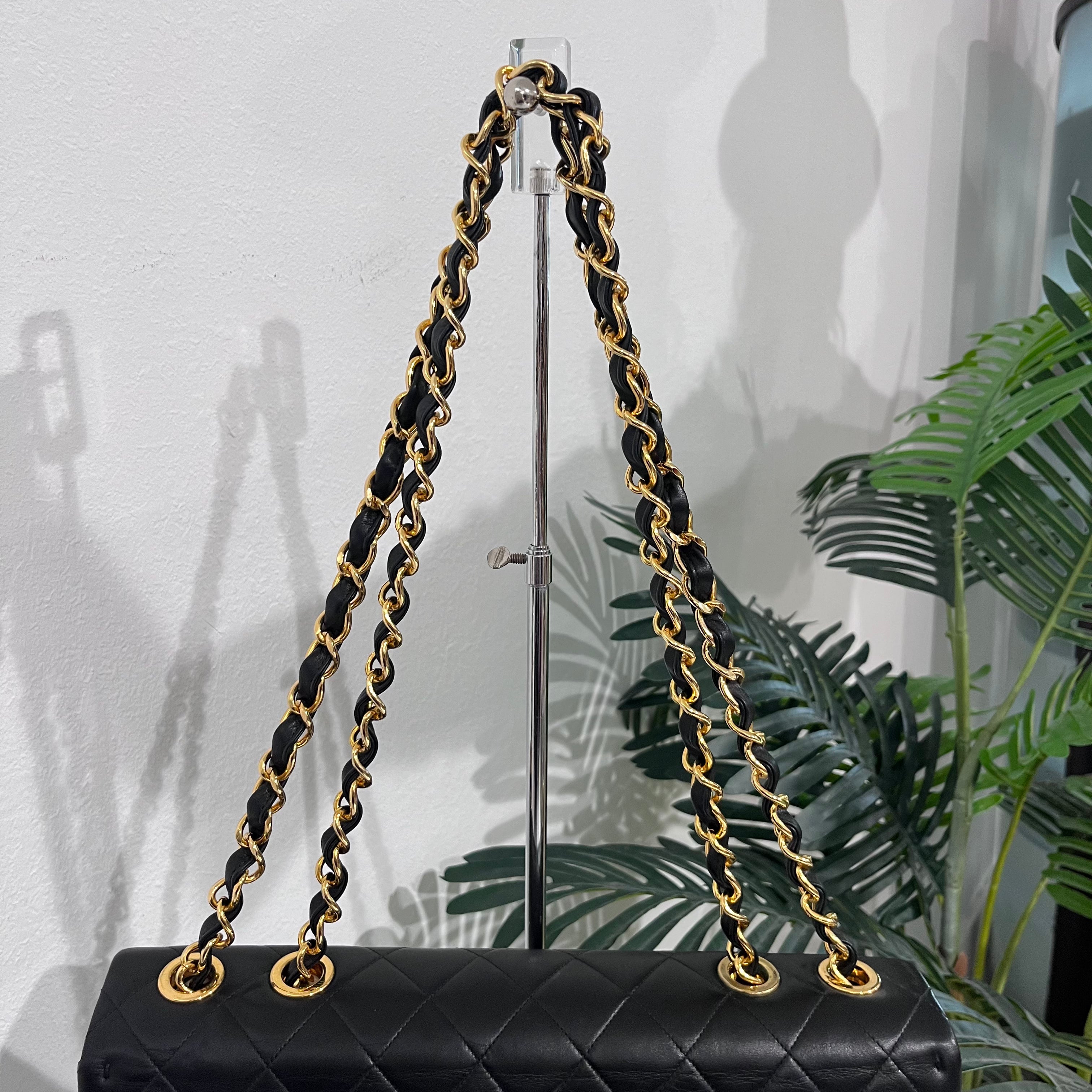 Chanel Vintage Black Maxi Classic Flap Bag