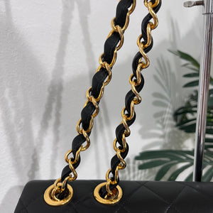 Chanel Vintage Black Maxi Classic Flap Bag