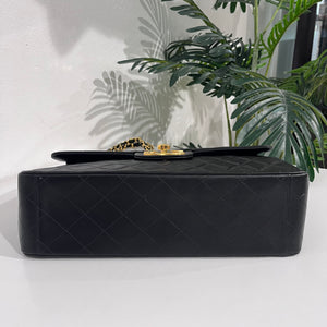 Chanel Vintage Black Maxi Classic Flap Bag
