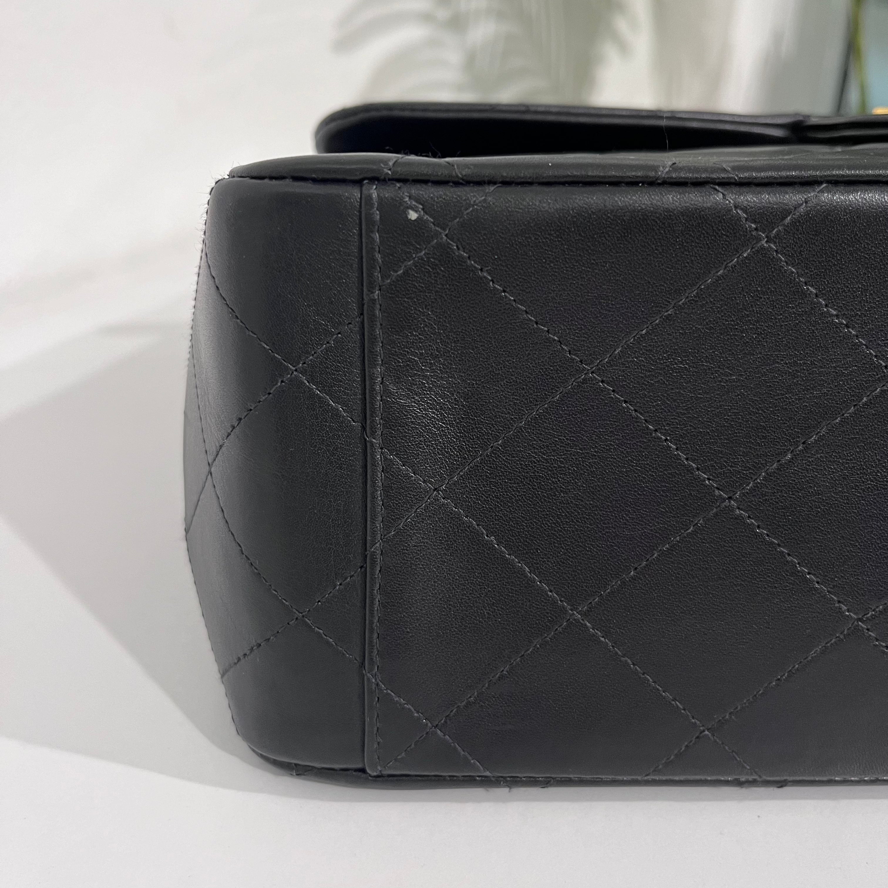 Chanel Vintage Black Maxi Classic Flap Bag