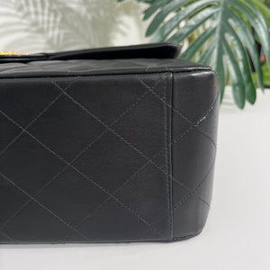 Chanel Vintage Black Maxi Classic Flap Bag