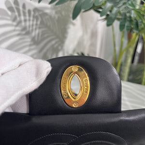 Chanel Vintage Black Maxi Classic Flap Bag