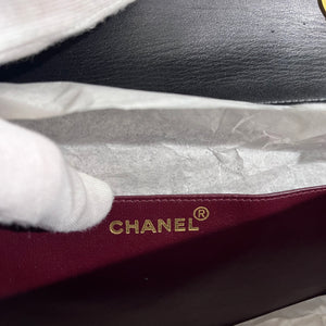 Chanel Vintage Black Maxi Classic Flap Bag