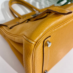 Hermes Birkin 30 Jaune D'or Clemence