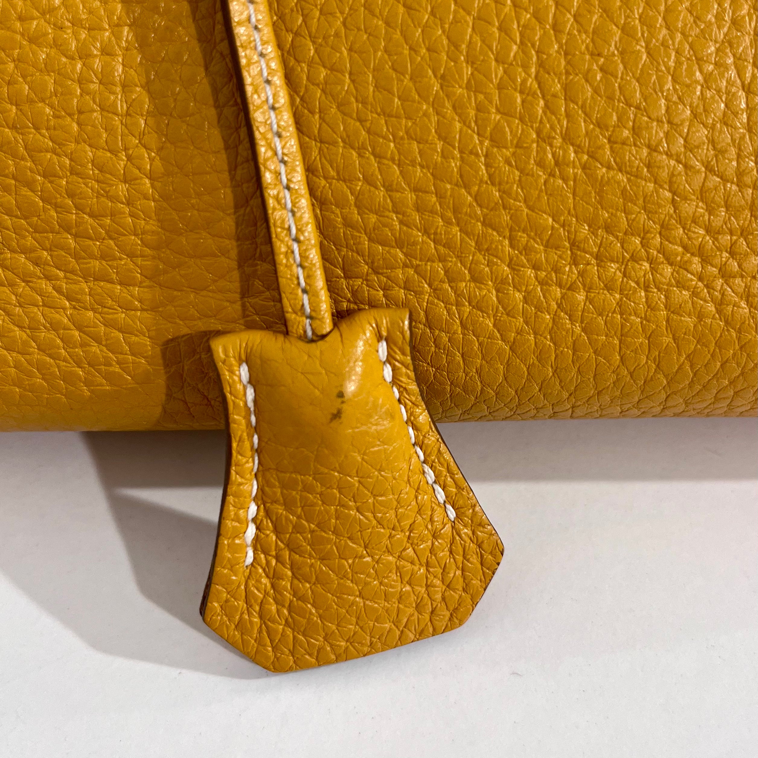 Hermes Birkin 30 Jaune D'or Clemence