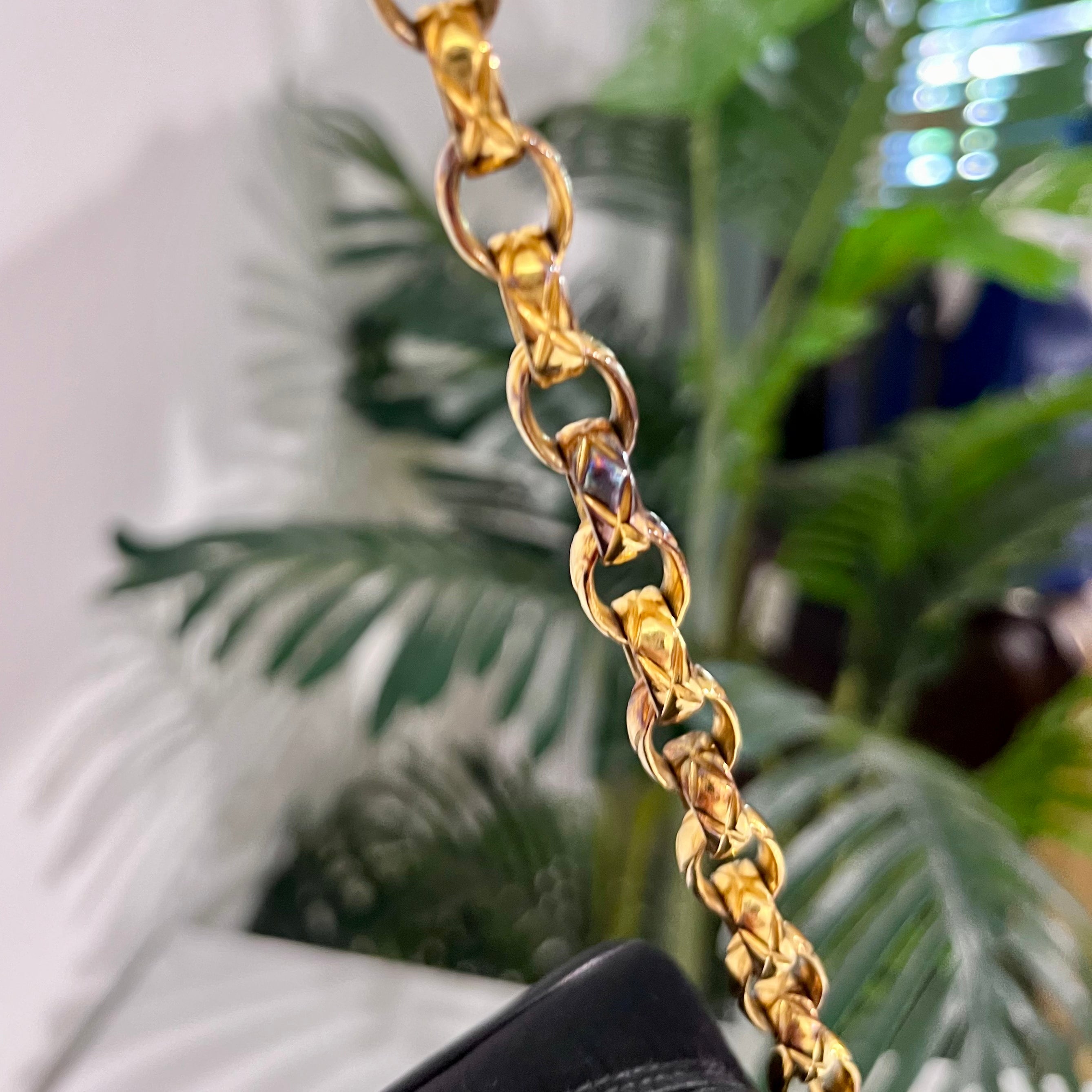 Chanel Vintage Black Satin Chevron Quilted Camera Bag with Box