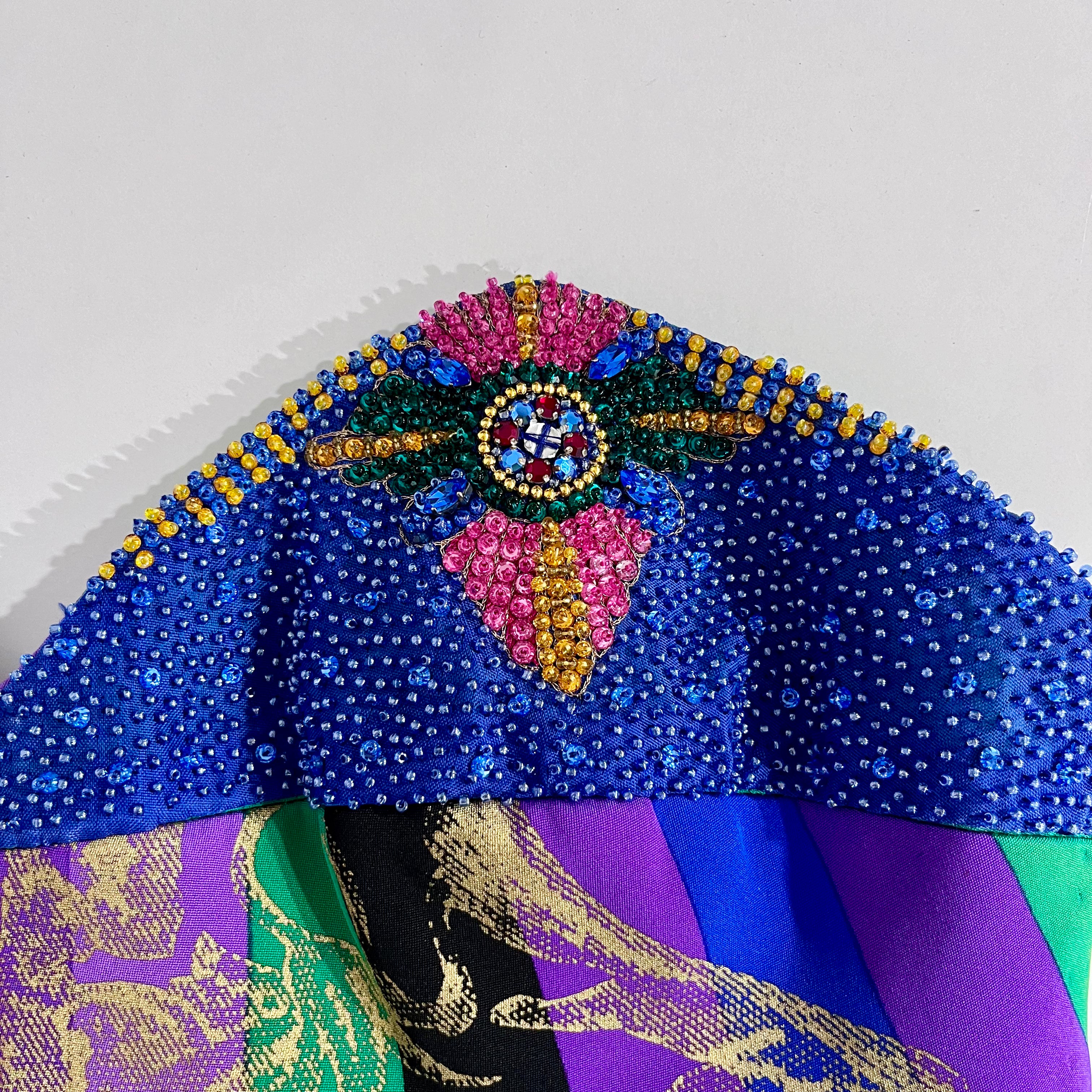 Vintage Istante by Gianni Versace Crystal Embellished Baroque Bustier