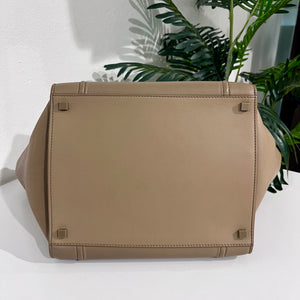 Celine Olive Grey Medium Phantom Luggage Tote