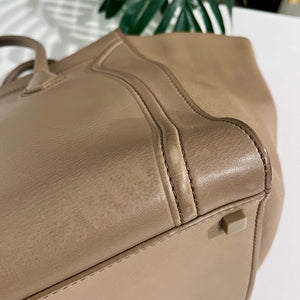 Celine Olive Grey Medium Phantom Luggage Tote