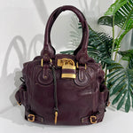 Chloé Dark Brown Large Paddington Satchel Bag