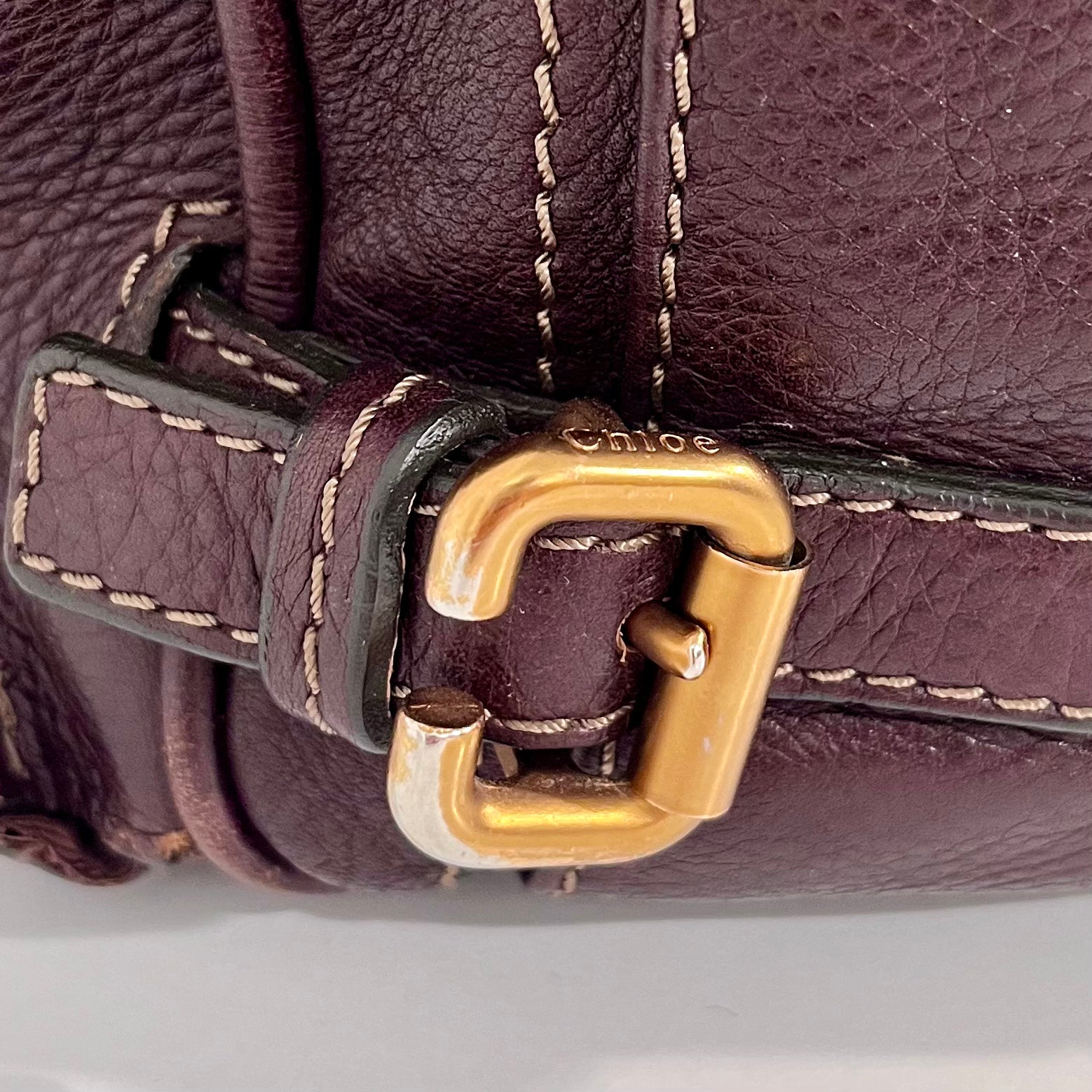 Chloé Dark Brown Large Paddington Satchel Bag