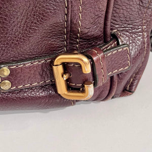 Chloé Dark Brown Large Paddington Satchel Bag
