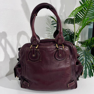 Chloé Dark Brown Large Paddington Satchel Bag