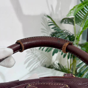 Chloé Dark Brown Large Paddington Satchel Bag