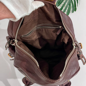 Chloé Dark Brown Large Paddington Satchel Bag