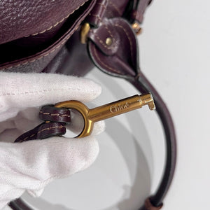 Chloé Dark Brown Large Paddington Satchel Bag